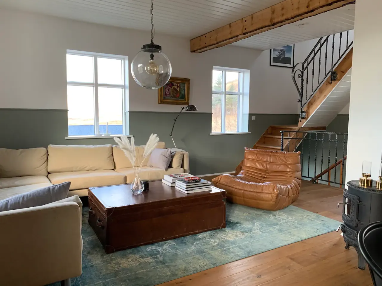 The Farm House Modern Scandinavian Interior Design Lounge