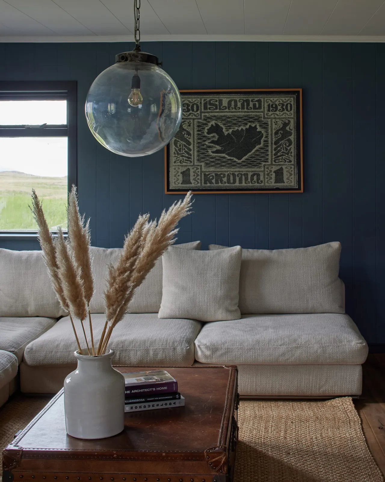 icelandic art living room