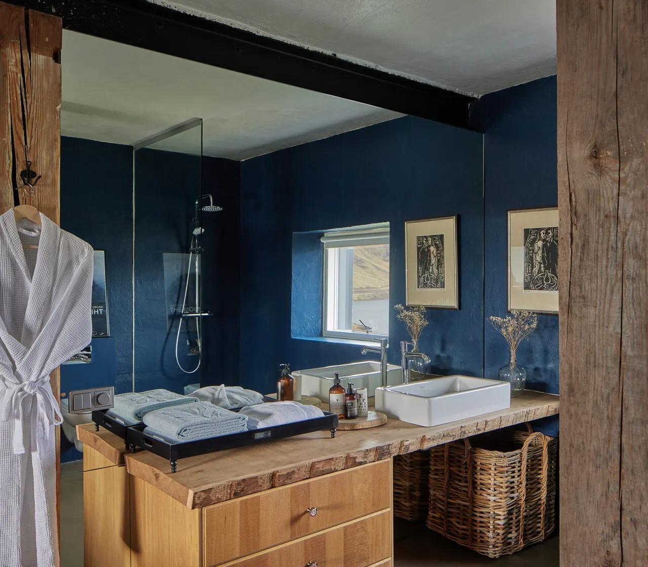 The Hilltop House Bathroom design Scandinavian interior