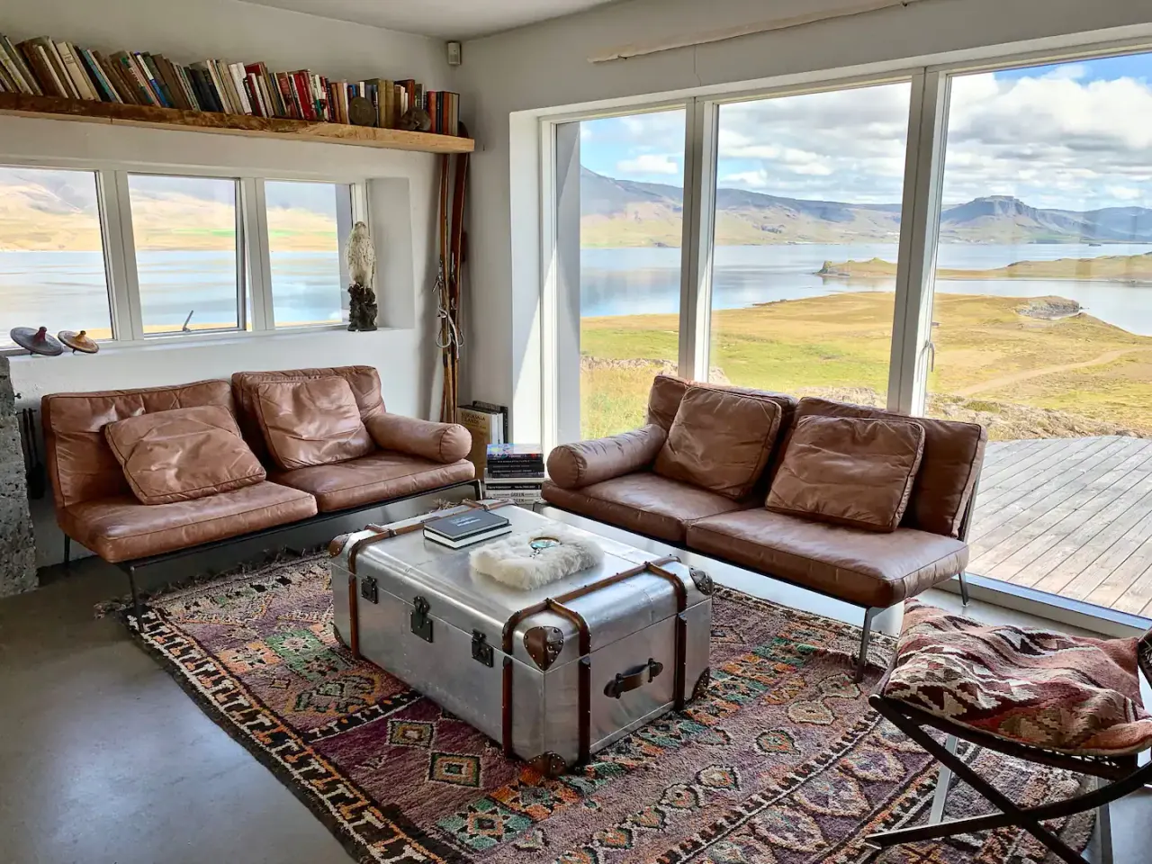 The Hilltop House Scandinavian design lodge in Iceland
