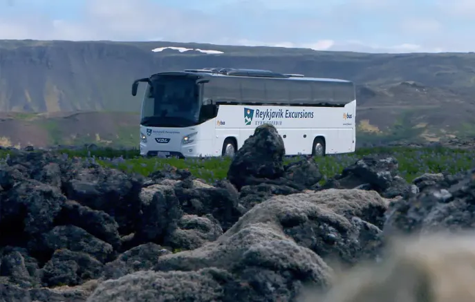Transfer to Hvammsvík Hot Springs Geothermal Baths from reykjavik.
