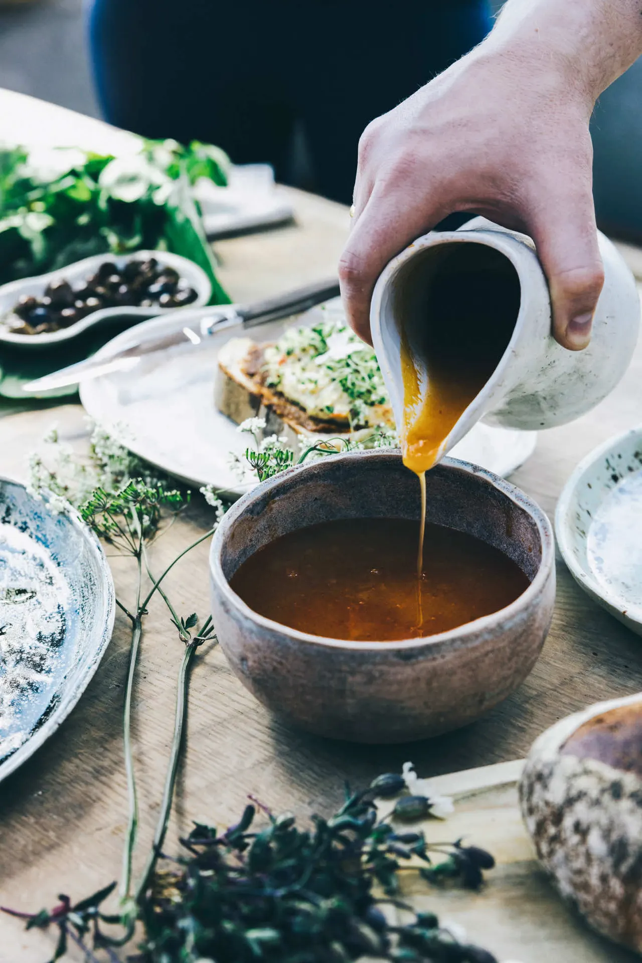 Icelandic seafood soup made with local ingredients