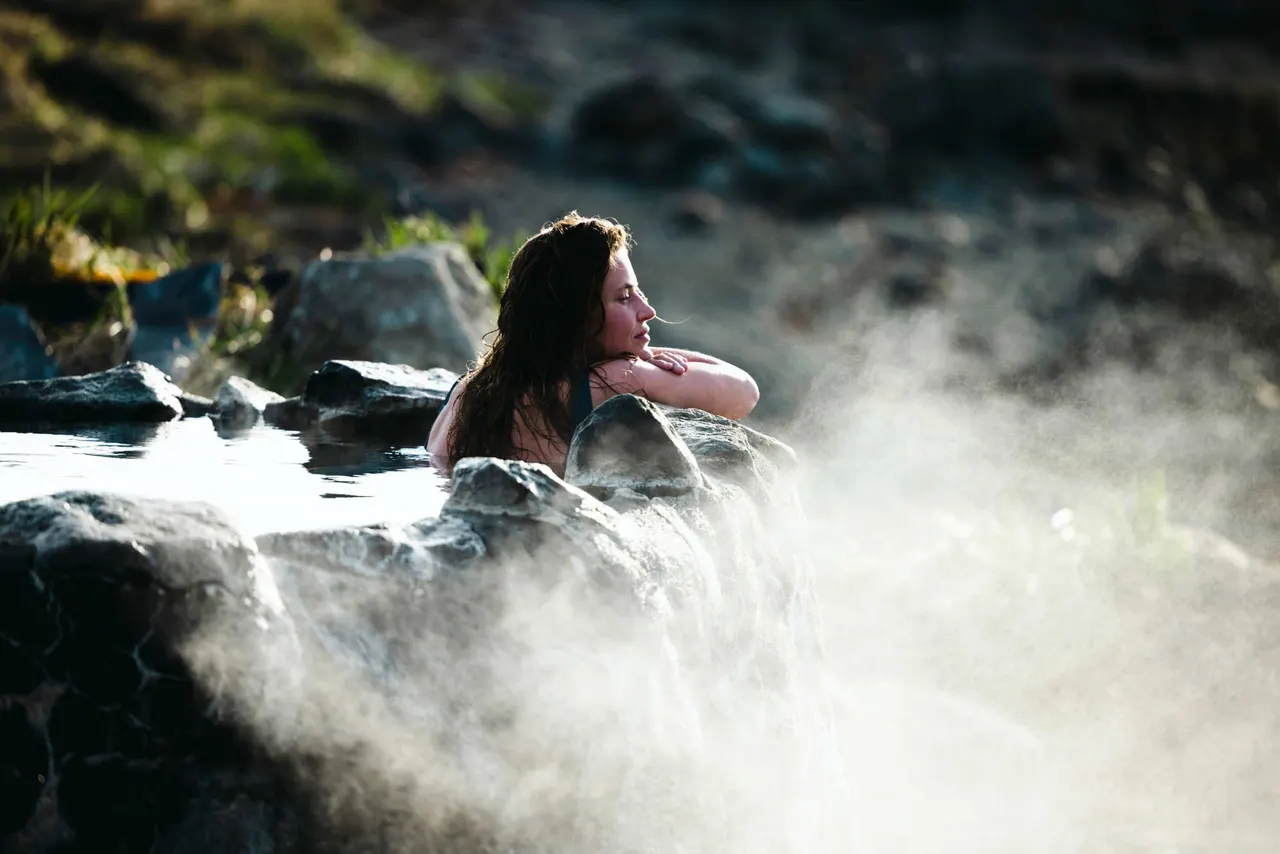wellness in Icelandic nature hot springs geothermal baths lagoon private pool