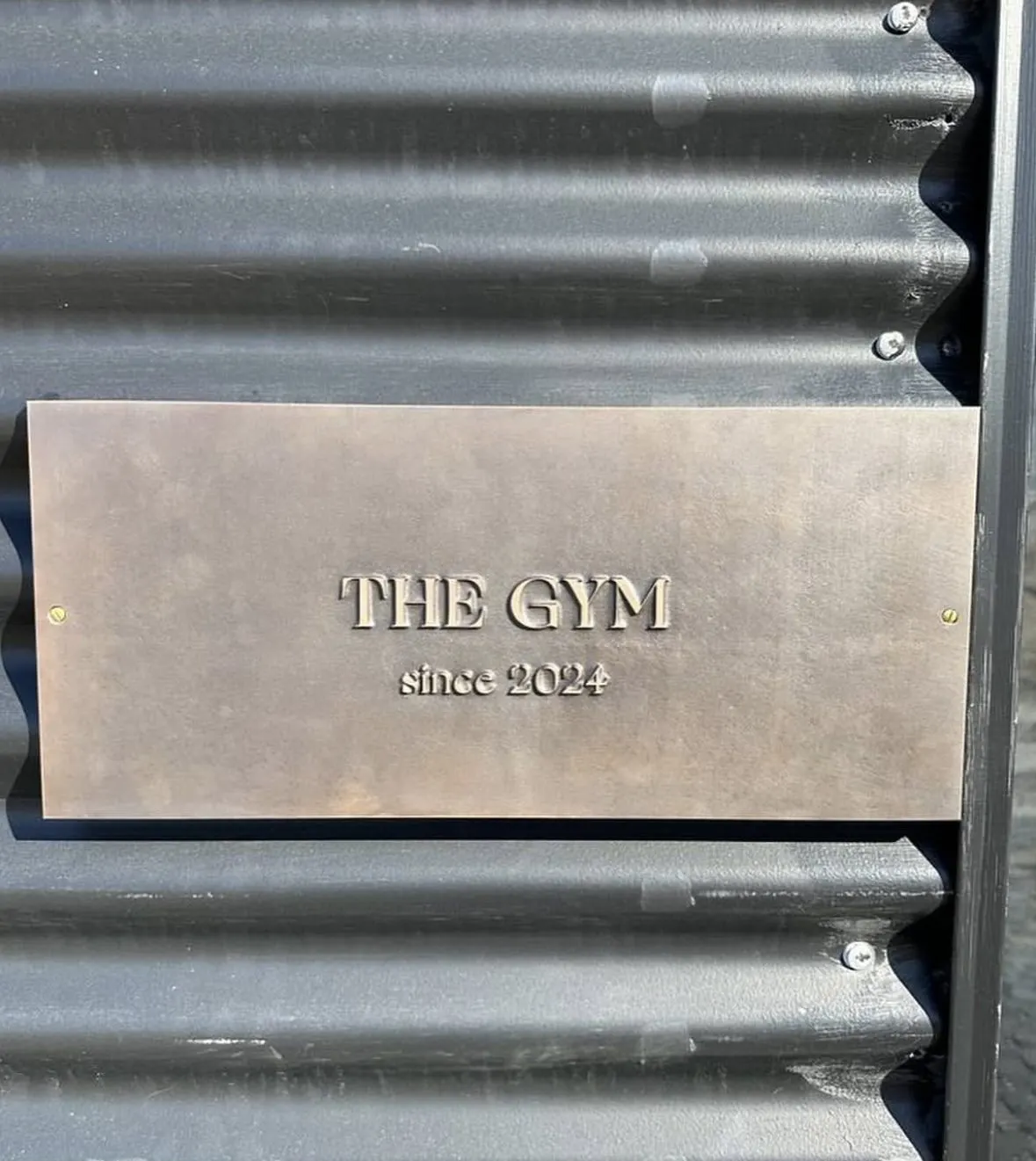 The Gym in a renovated barn house in Iceland. Hot Spring Resort