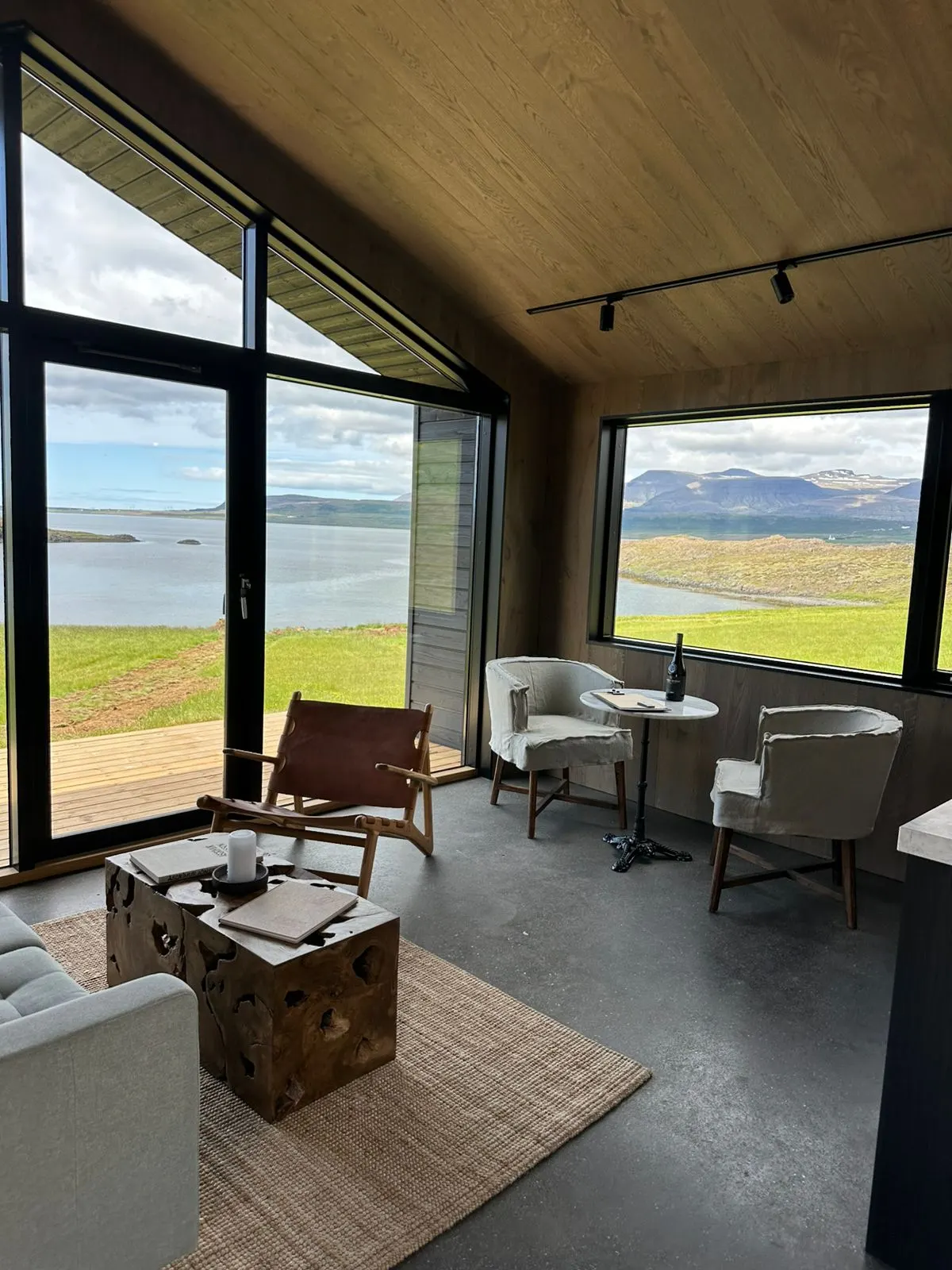 accommodation in Iceland art interior design hot springs