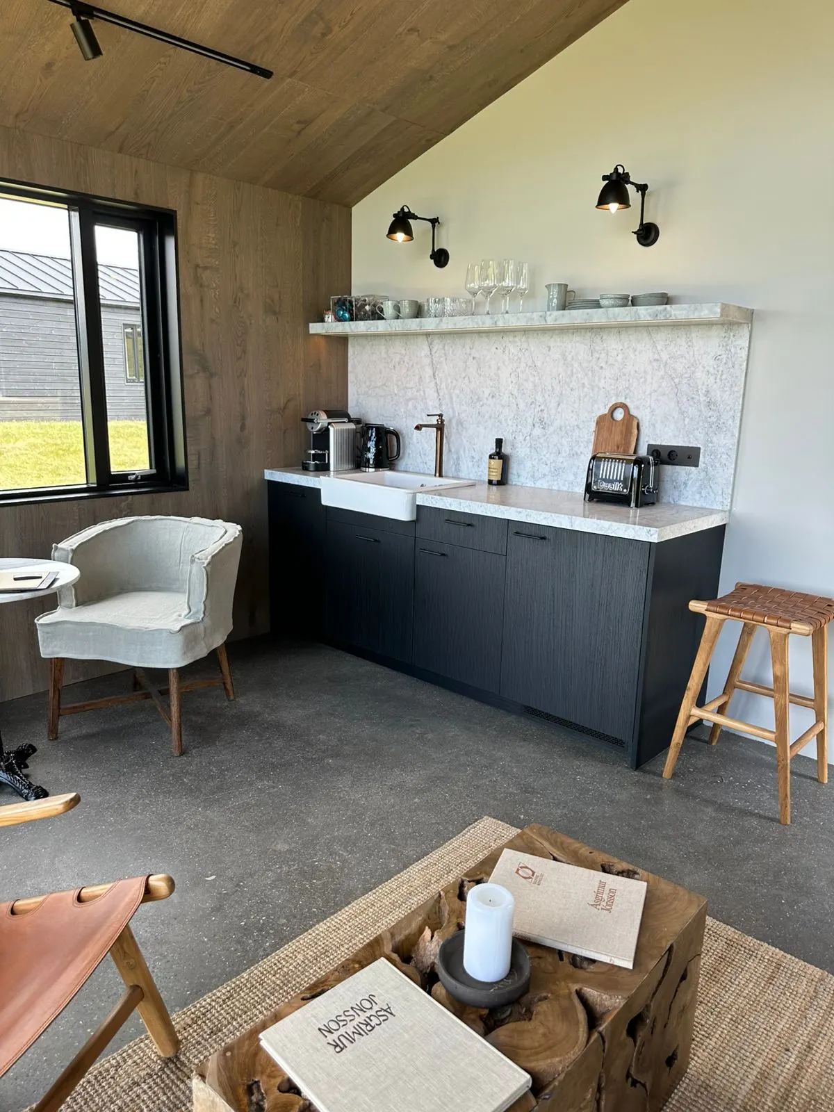 艺术家小屋的厨房