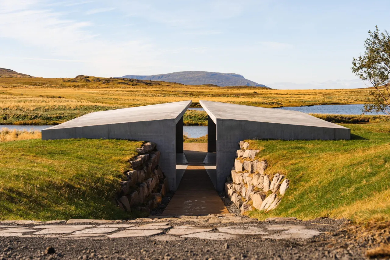 The Temple at Hvammsvik – art and design sculpture, wedding venue